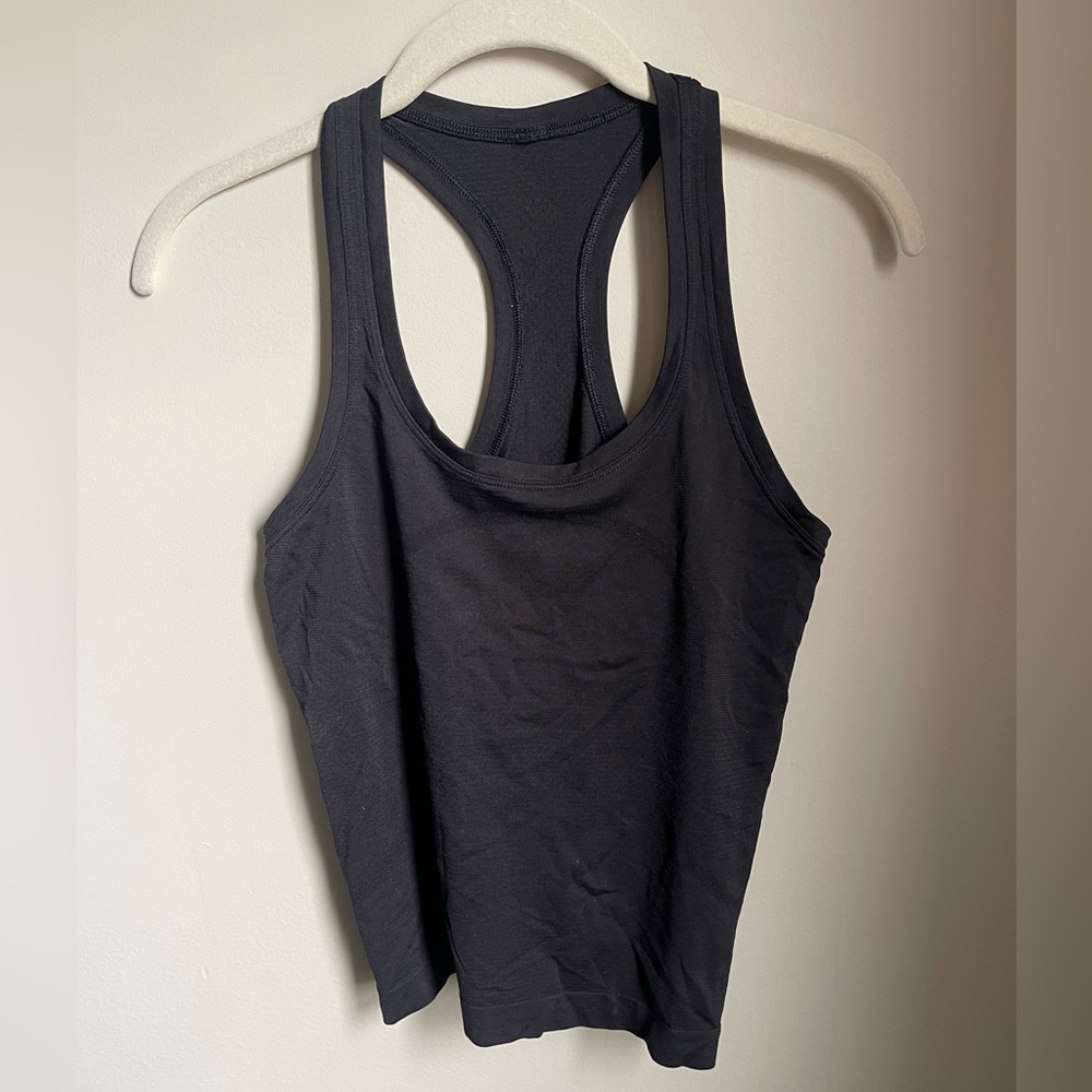 Lululemon Swiftly Tech Race Length Black Tank Top Size 4